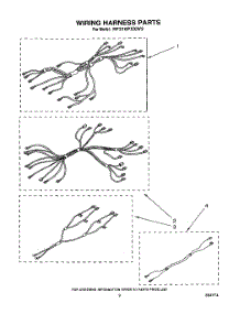 07 - Wiring Harness parts for Whirlpool Range RF316PXXW2 from AppliancePartsPros.com