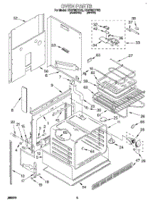 03 - Oven parts for Whirlpool Range RS6755XYW2 from AppliancePartsPros.com