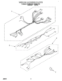 04 - Wiring Harness parts for Whirlpool Range RS6755XYW2 from AppliancePartsPros.com