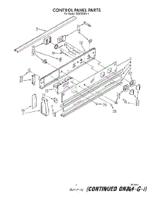 03 - Control Panel parts for Whirlpool Range RS6750XVW1 from AppliancePartsPros.com