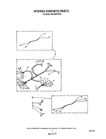 07 - Wiring Harness parts for Whirlpool Oven RB160PXXW0 from AppliancePartsPros.com