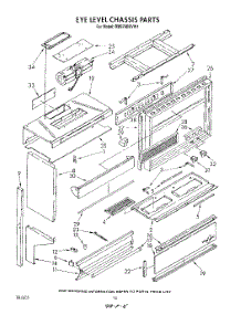 09 - Eye Level Chassis parts for Whirlpool Range RM978BXVW1 from AppliancePartsPros.com