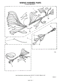 09 - Wiring Harness parts for Whirlpool Range RE963PXPT1 from AppliancePartsPros.com