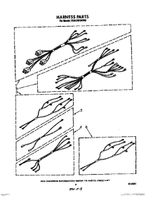 07 - Harness parts for Whirlpool Range TER46W0WW0 from AppliancePartsPros.com