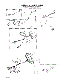 08 - Wiring Harness parts for Whirlpool Oven RB170PXYB6 from AppliancePartsPros.com