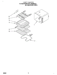 04 - Unit parts for Whirlpool Oven RB760PXBB1 from AppliancePartsPros.com