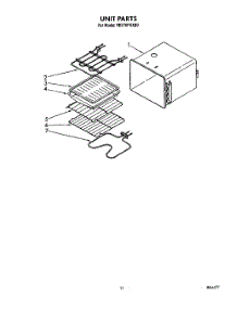 08 - Unit parts for Whirlpool Oven RB770PXXB0 from AppliancePartsPros.com