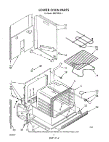 04 - Section parts for Whirlpool Oven RB275PXV1 from AppliancePartsPros.com