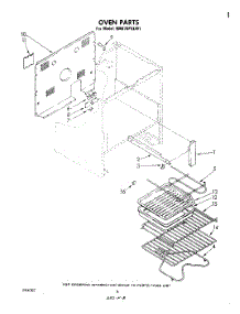 05 - Oven (Continued) parts for Whirlpool Range RM975PXLW1 from AppliancePartsPros.com