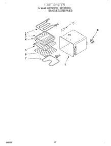 12 - Unit parts for Whirlpool Oven RM770PXBB1 from AppliancePartsPros.com