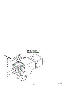04 - Unit parts for Whirlpool Oven RM778PXXB0 from AppliancePartsPros.com