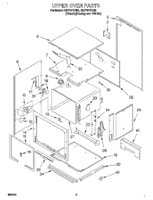 02 - Upper Oven parts for Whirlpool Oven RB770PXYQ0 from AppliancePartsPros.com
