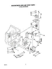 07 - Magnetron And Air Flow, Optional parts for Whirlpool Oven RM778PXXB0 from AppliancePartsPros.com