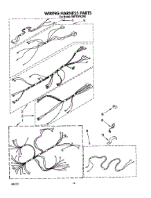 11 - Wiring Harness parts for Whirlpool Oven RM778PXXB0 from AppliancePartsPros.com