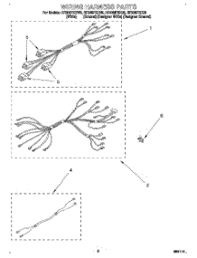 06 - Wiring Harness, Optional parts for Whirlpool Range RF305PXDZ0 from AppliancePartsPros.com
