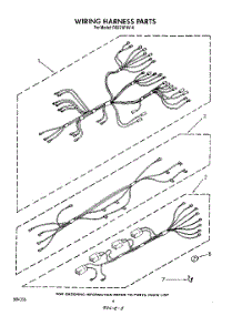 05 - Wiring Harness , Literature And Optional parts for Whirlpool Range RS670PXV0 from AppliancePartsPros.com