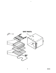 04 - Unit parts for Whirlpool Oven RB760PXYB0 from AppliancePartsPros.com