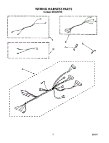 07 - Wiring Harness parts for Whirlpool Oven RB760PXYB0 from AppliancePartsPros.com