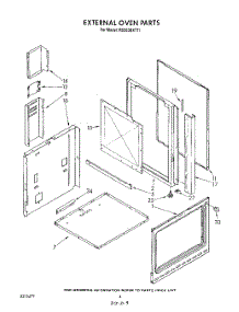 03 - External Oven parts for Whirlpool Range RS363BXTT1 from AppliancePartsPros.com