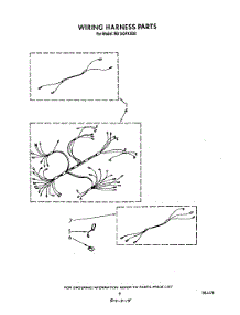 07 - Wiring Harness parts for Whirlpool Oven RB160PXXB0 from AppliancePartsPros.com