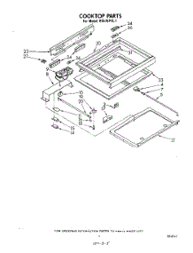 04 - Cook Top parts for Whirlpool Range RS576PXL1 from AppliancePartsPros.com