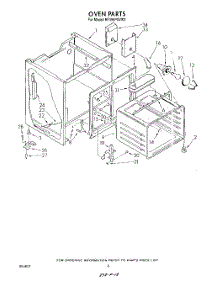 06 - Oven parts for Whirlpool Range RF396PXVW2 from AppliancePartsPros.com