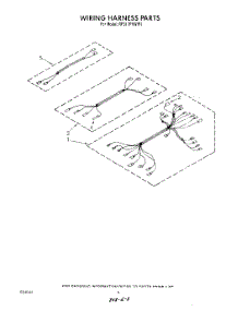 06 - Wiring Harness parts for Whirlpool Range RF317PXWW1 from AppliancePartsPros.com