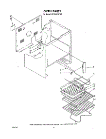 05 - Oven , Literature And Optional parts for Whirlpool Range RF316EXPW0 from AppliancePartsPros.com