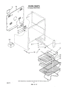 06 - Oven (Continued) , Lit / Optional parts for Whirlpool Range RF391PXWW1 from AppliancePartsPros.com