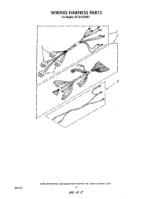 07 - Wiring Harness parts for Whirlpool Range RF391PXWW1 from AppliancePartsPros.com