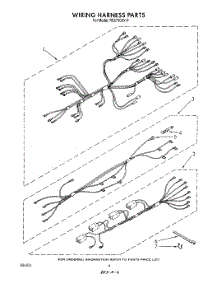 05 - Wiring Harness , Lit / Optional parts for Whirlpool Range RS6750XVW0 from AppliancePartsPros.com