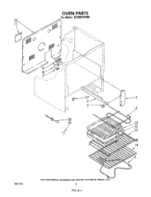 05 - Oven , Literature And Optional parts for Whirlpool Range RF398PXPW0 from AppliancePartsPros.com