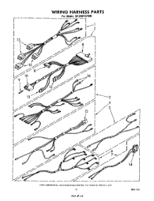 07 - Wiring Harness parts for Whirlpool Range RF398PXPW0 from AppliancePartsPros.com