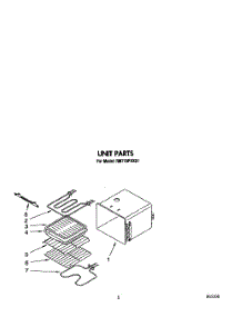 04 - Unit parts for Whirlpool Oven RM778PXXB1 from AppliancePartsPros.com
