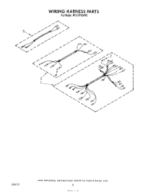 06 - Wiring Harness parts for Whirlpool Range RF317PXWW0 from AppliancePartsPros.com