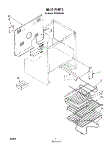 04 - Unit, Lit / Optional parts for Whirlpool Range RF306BXVN0 from AppliancePartsPros.com