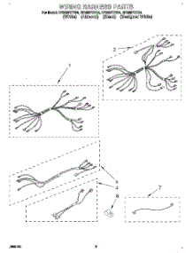 05 - Wiring Harness, Lit / Optional parts for Whirlpool Range RF366PXYB4 from AppliancePartsPros.com