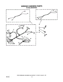 07 - Wiring Harness parts for Whirlpool Oven RB760PXXB2 from AppliancePartsPros.com