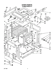 04 - Oven, Lit / Optional parts for Whirlpool Range RS363PXYH0 from AppliancePartsPros.com