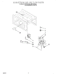 05 - Magnetron And Air Flow, Optional parts for Whirlpool Oven RM770PXBQ2 from AppliancePartsPros.com