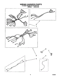 06 - Wiring Harness, Optional parts for Whirlpool Range RF376PCYW3 from AppliancePartsPros.com
