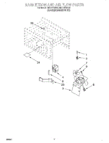 05 - Magnetron And Air Flow, Optional parts for Whirlpool Oven RM770PXBQ0 from AppliancePartsPros.com