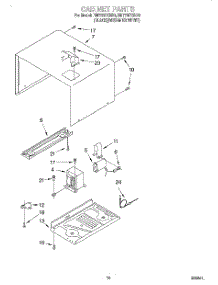 07 - Cabinet parts for Whirlpool Oven RM770PXBQ0 from AppliancePartsPros.com