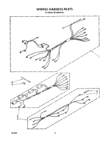 07 - Wiring Harness parts for Whirlpool Range RF302BXVG2 from AppliancePartsPros.com