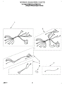 05 - Wiring Harness, Lit / Optional parts for Whirlpool Range RF366PXYZ4 from AppliancePartsPros.com