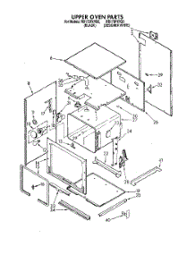 02 - Upper Oven parts for Whirlpool Oven RB170PXYB5 from AppliancePartsPros.com