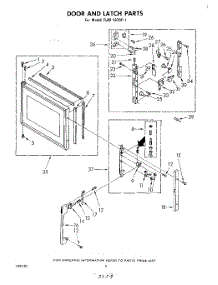 06 - Breaker And Partition parts for Whirlpool Oven RJM1870P1 from AppliancePartsPros.com