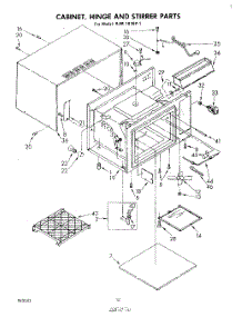 07 - Unit , Not Illustrated And Optional parts for Whirlpool Oven RJM1870P1 from AppliancePartsPros.com