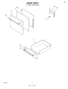 03 - Section parts for Whirlpool Range RF0100XKW1 from AppliancePartsPros.com
