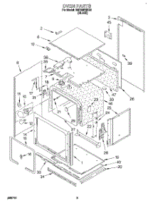 02 - Oven parts for Whirlpool Oven RM765PXBB2 from AppliancePartsPros.com